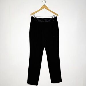 White House Black Market Black The Straight Leg Pant Trousers Size 8 NwT